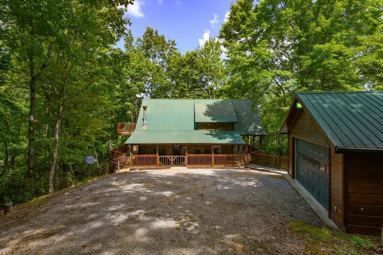 Gypsy Road - Privacy! Log Cabin With Hot Tub, Wifi, Directv And Arcade Сев'єрвілл Екстер'єр фото